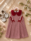 Classic Candy Stripe Peter Pan Dress